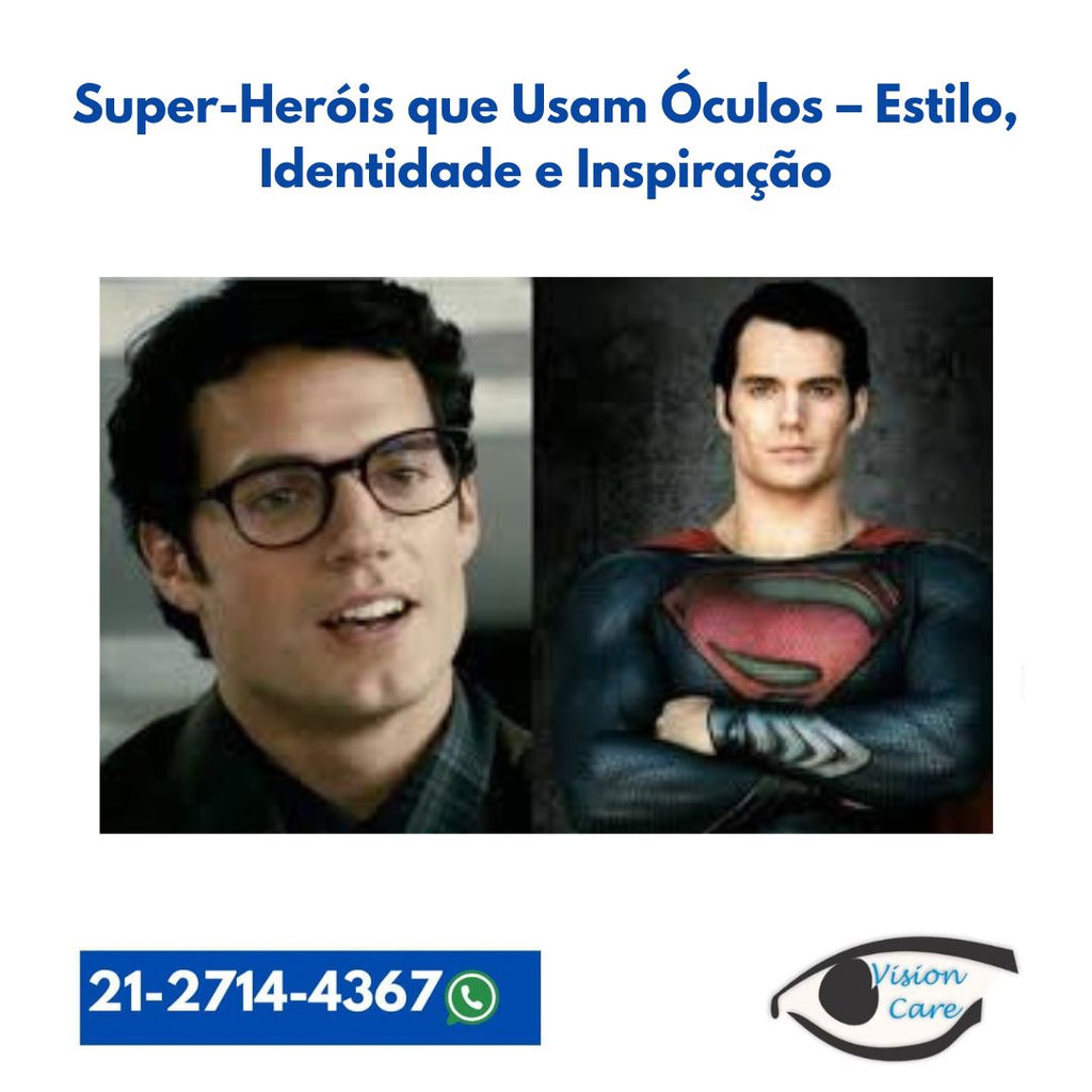 Super-Heróis que Usam Óculos, Estilo, Identidade e Inspiração