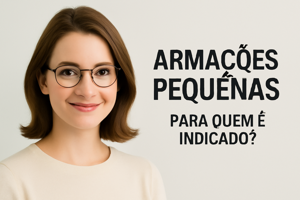 Armações Pequenas: Guia Completo para Escolher a Óptica Ideal