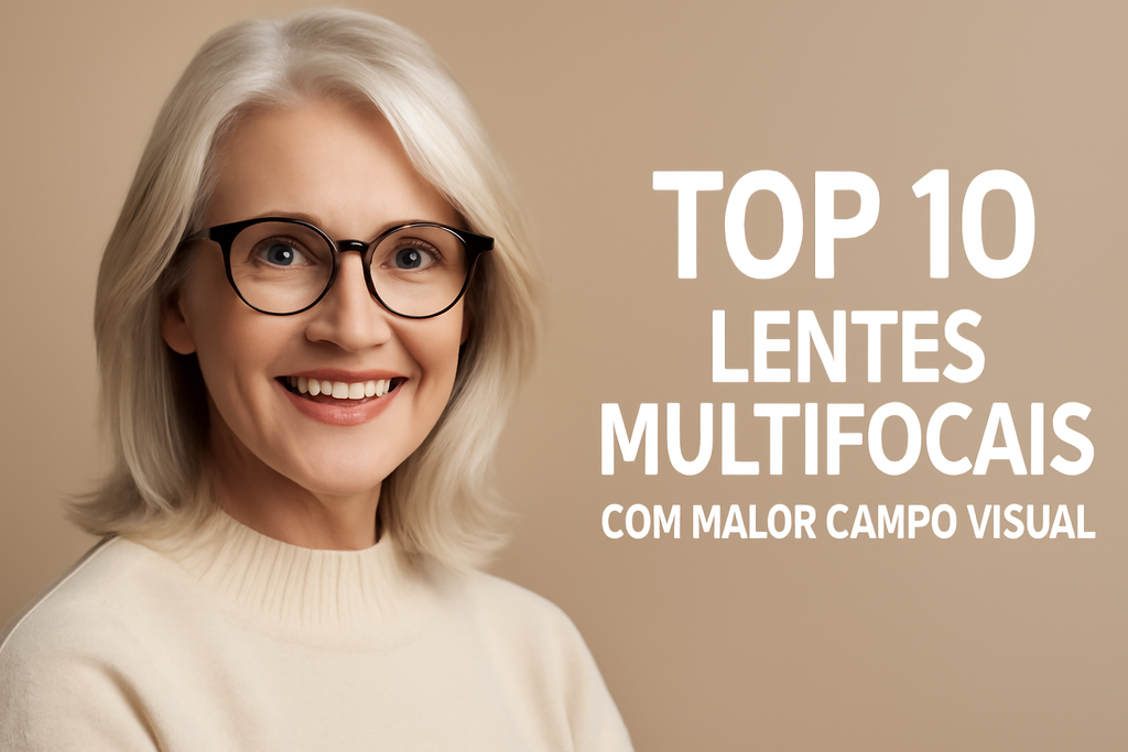Top 10 Lentes Multifocais com Maior Campo Visual