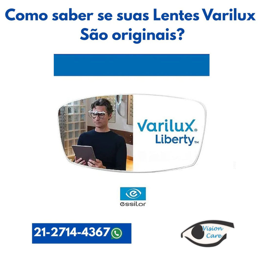 Como saber se suas Lentes Varilux São originais?