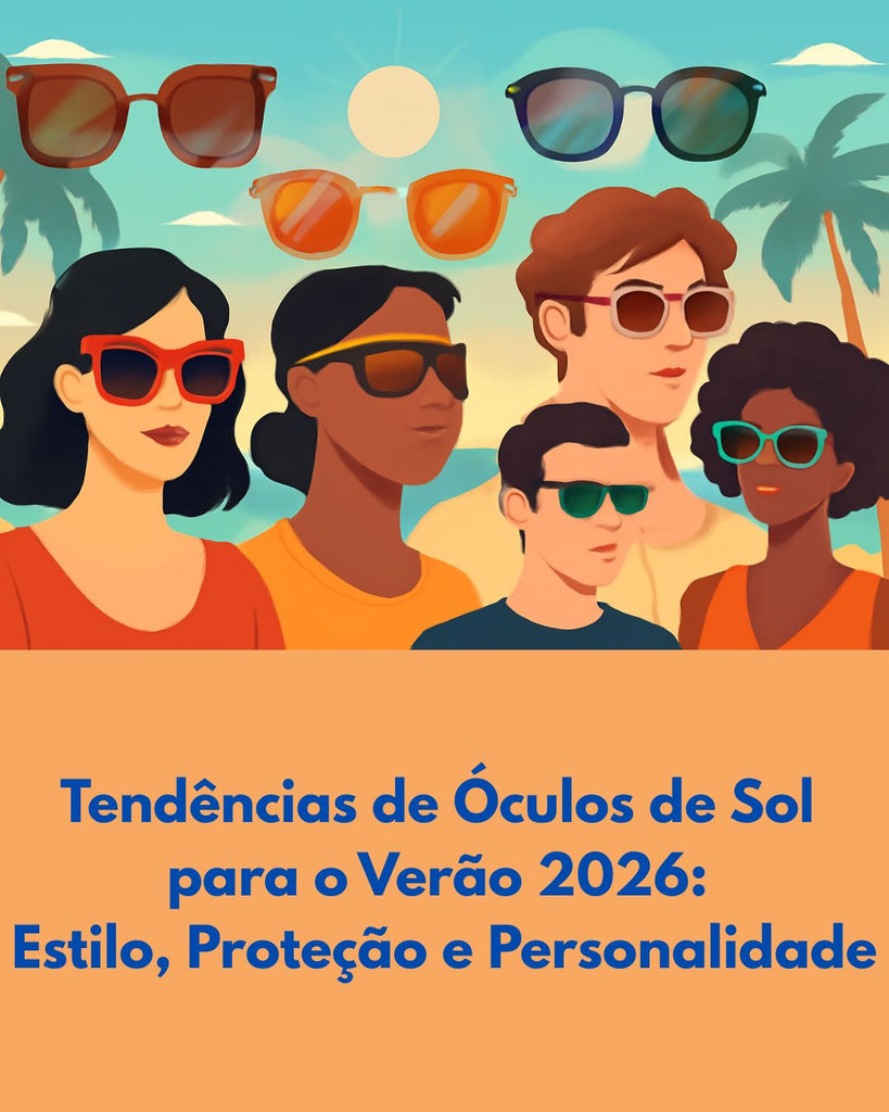 Tendências de Óculos de Sol para o Verão 2026