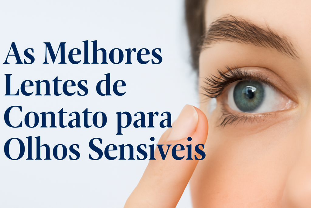 As Melhores Lentes de Contato para Olhos Sensíveis