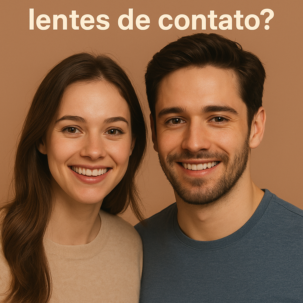 Por que é ótimo usar lentes de contato?