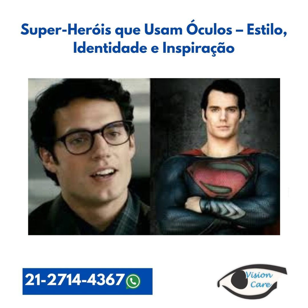 Super-Heróis que Usam Óculos, Estilo, Identidade e Inspiração