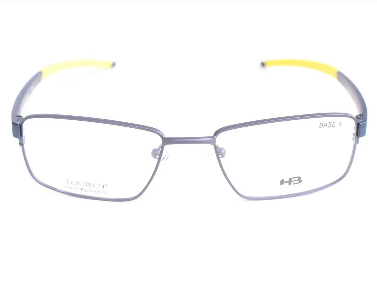 Óculos De Grau Hb Duotech 93424 Matte Graphite / M. Navy otica-vision-care
