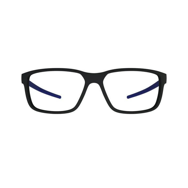 Óculos De Grau Hb Duotech M 93142 Matte Black D. Blue otica-vision-care