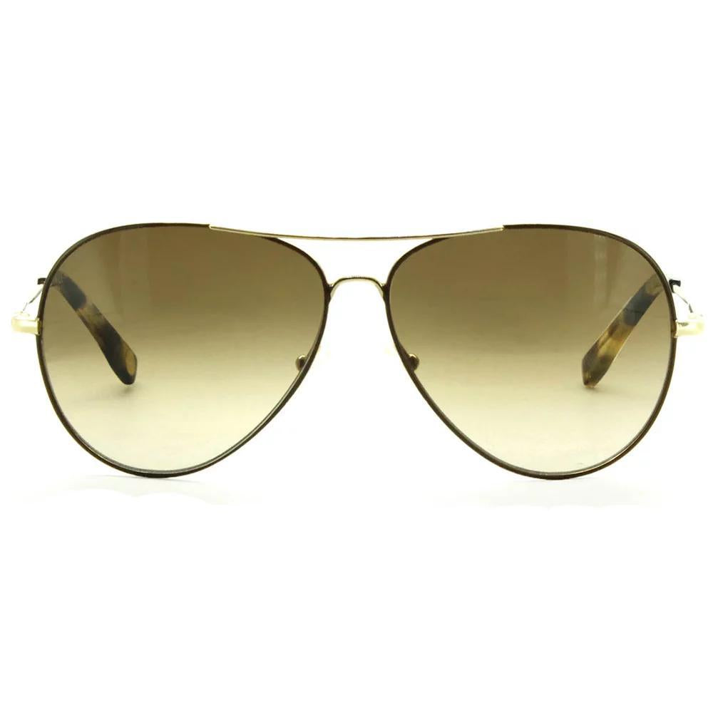 Óculos Lacoste L174S 714 58 Dourado/Marrom otica-vision-care