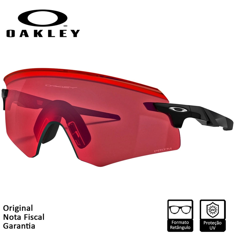 Óculos de Sol Oakley Encoder Polished Black Prizm Field - OO9471-0236 Oakley