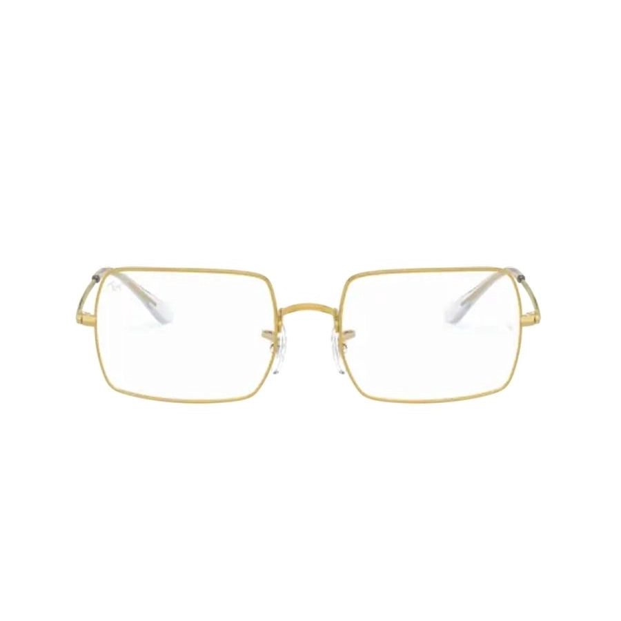 Óculos de Grau Ray Ban Retangular Rb1969v 3086 54 Dourado Brilho Ray-Ban