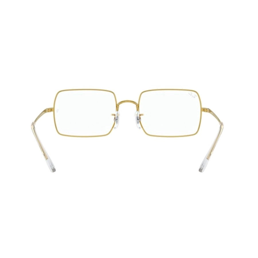 Óculos de Grau Ray Ban Retangular Rb1969v 3086 54 Dourado Brilho Ray-Ban