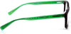 Óculos de Grau Nike Infantil 5536 001 49 - Preto/Verde Translúcido