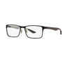 Óculos de Grau Ray-Ban RX8415 2503 Preto Lente Tam 55 Fibra de Carbono