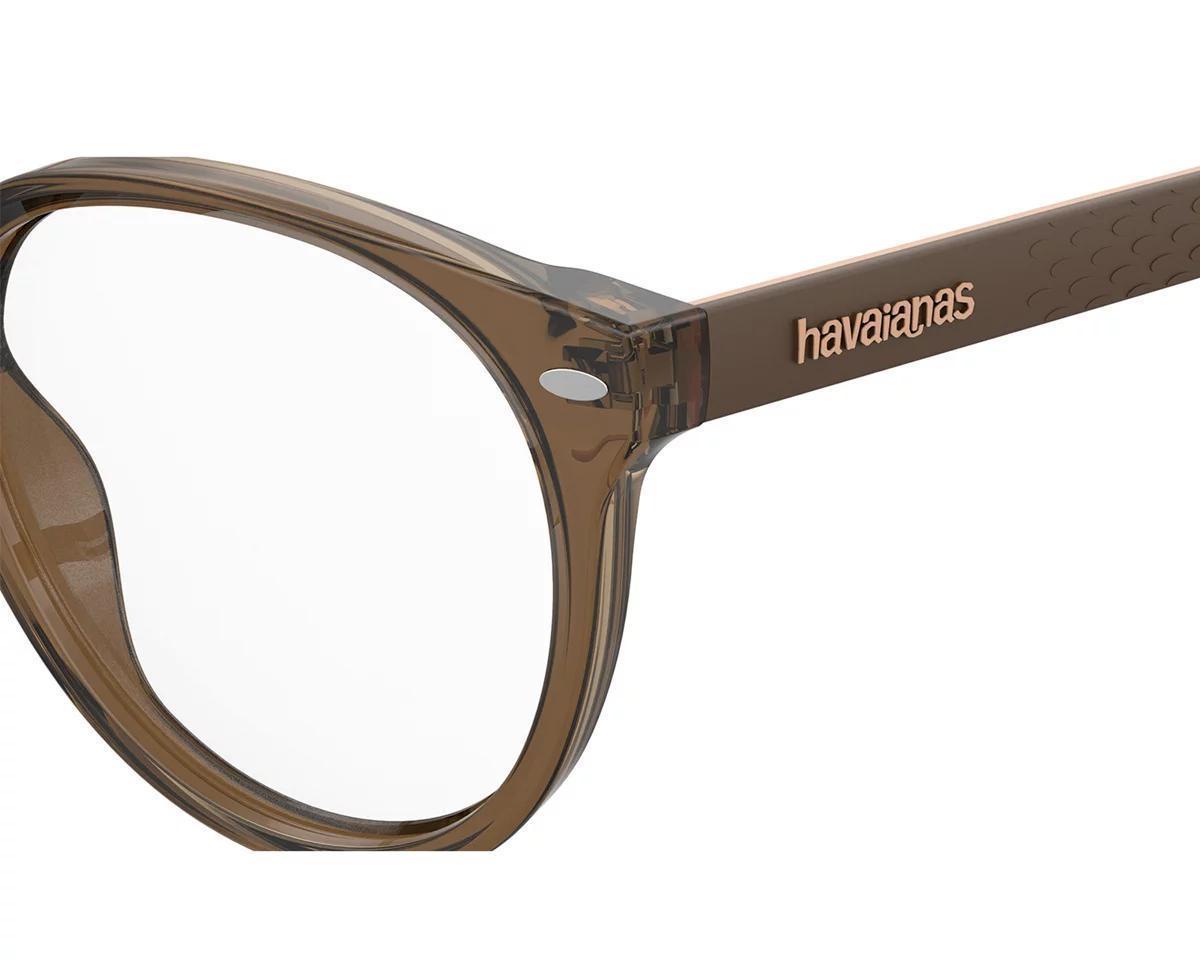 Armação Para Óculos Havaianas Prainha/V 09Q 4920 - 49 Marrom - Ótica Vision Care