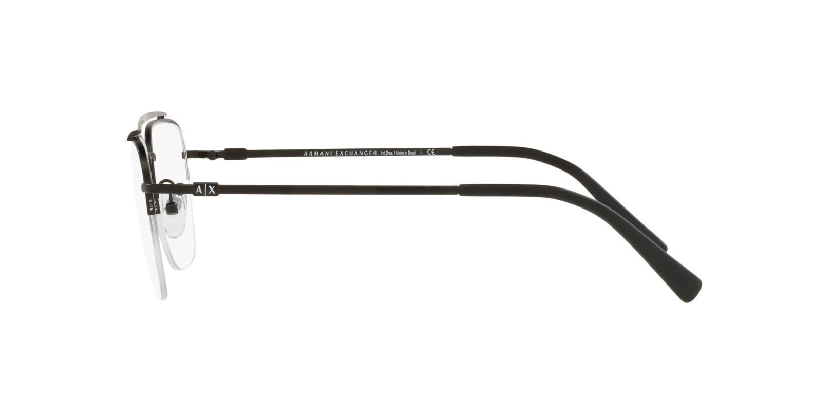 Armação Para Óculos Armani Exchange Ax1049L 6000 55 - Ótica Vision Care