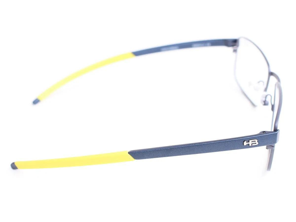 Óculos De Grau Hb Duotech 93424 Matte Graphite / M. Navy otica-vision-care