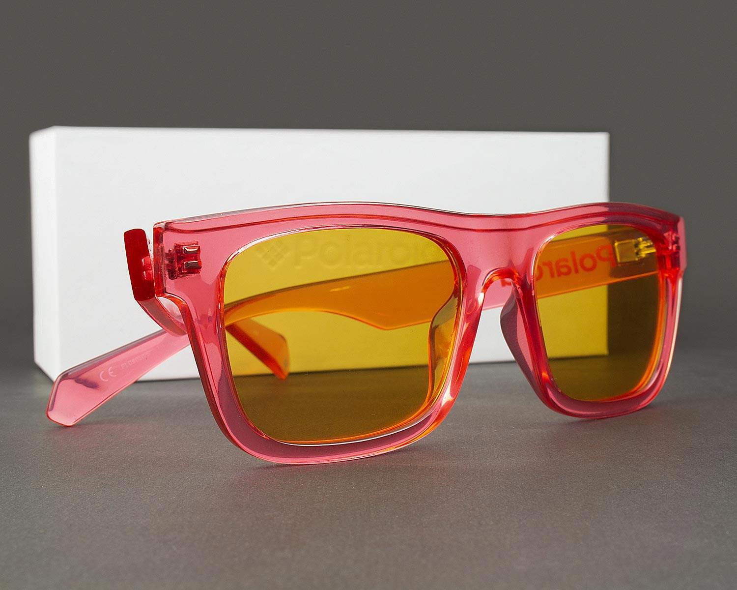 Óculos de Sol Polaroid Polarizado PLD 6050/S 35J/HE-53 otica-vision-care