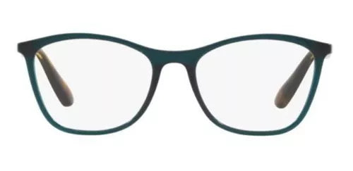Óculos Grau Ray Ban Rb7157 5857 52 Verde Marrom Ray-Ban