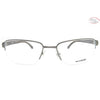 Óculos de Grau Arnette AN6117l 701 55 fny Metal Chumbo / Acetato Marrom