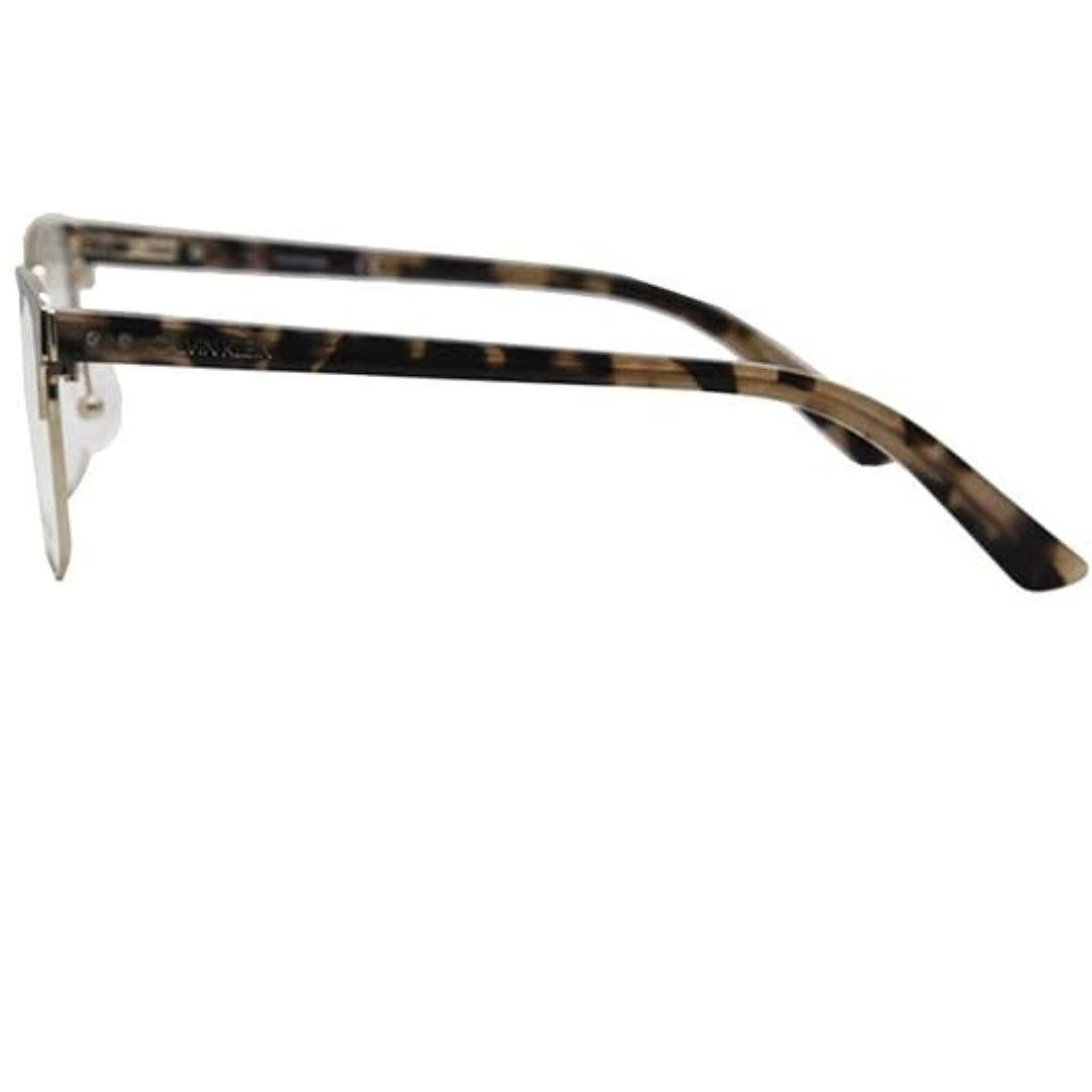 Óculos De Grau Calvin Klein Ck19305 200 54 - Marrom/Dourado Calvin Klein