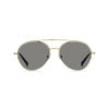 Óculos Max Mara Mm Wire Ii B1Z Ir 54 +AC0- Prateado/Cinza