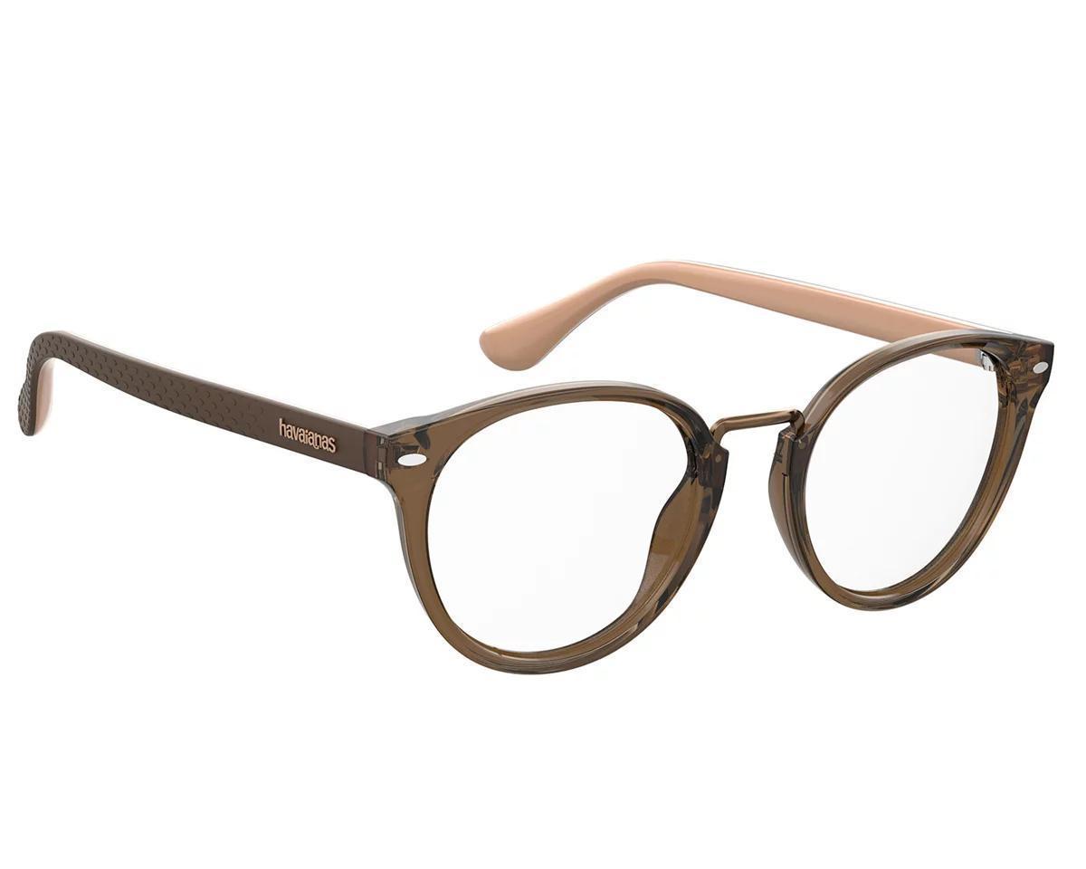 Armação Para Óculos Havaianas Prainha/V 09Q 4920 - 49 Marrom - Ótica Vision Care