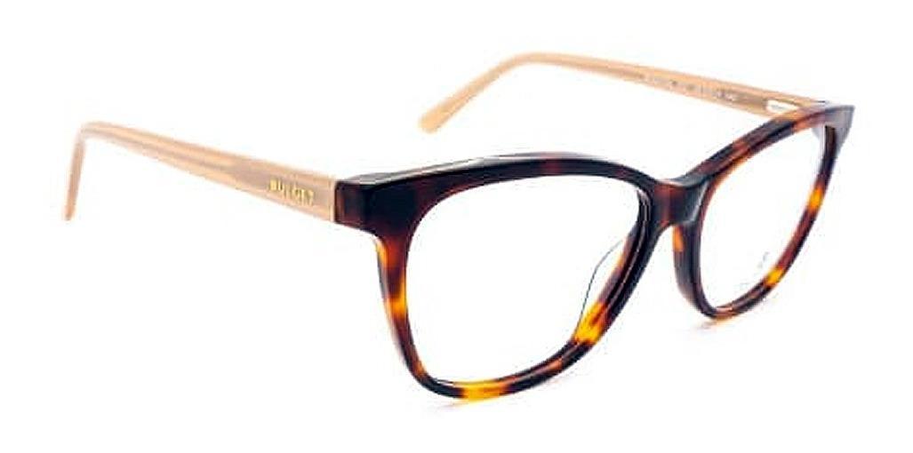 Óculos Armação Bulget Bg6372N G21 Demi Marrom Mesclado - Ótica Vision Care
