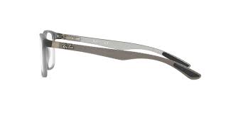 Óculos de Grau Ray-Ban rx8903 5244 55 Fiber Carbon Ray-Ban