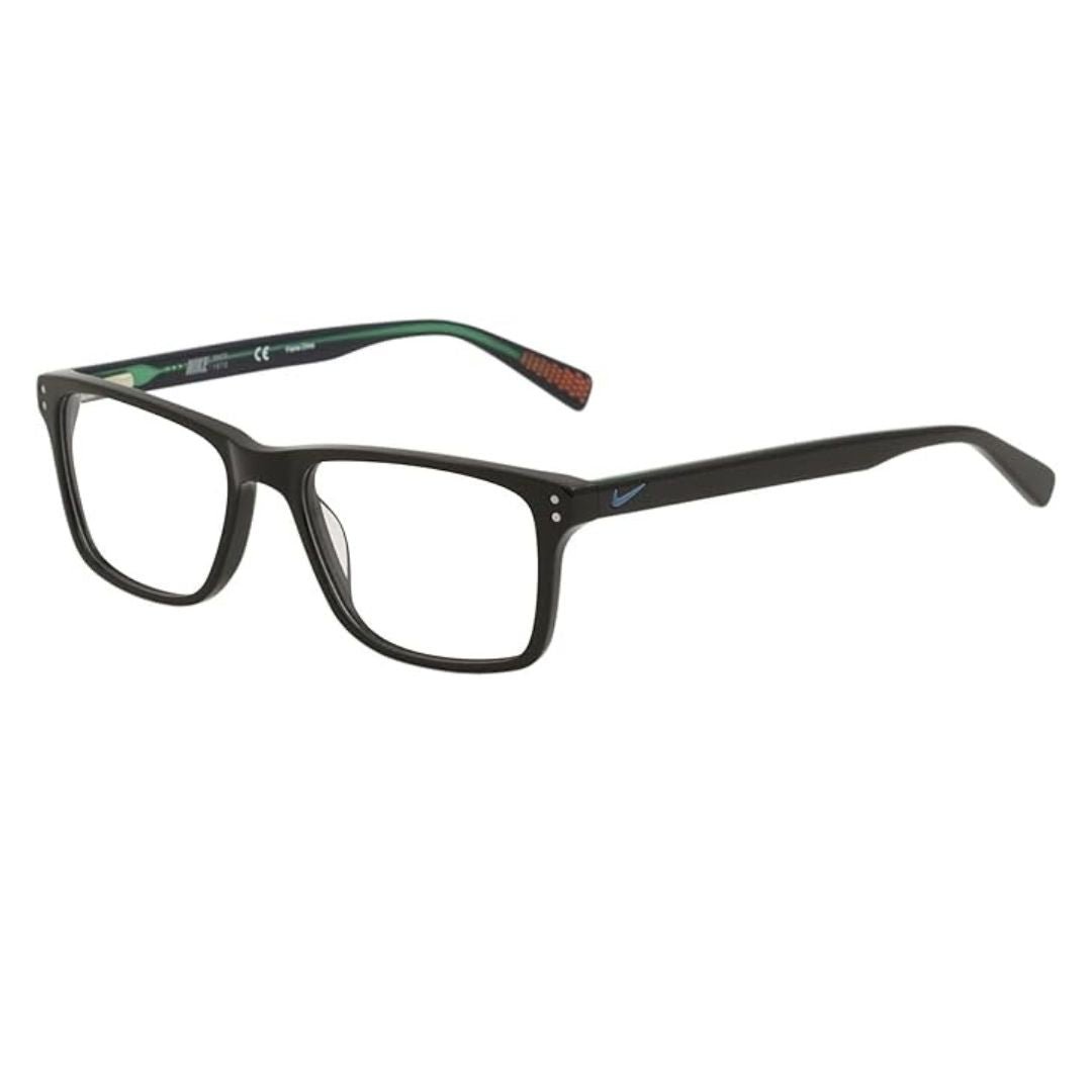 Óculos de Grau Nike 7243 002 52 - Preto/Verde - Ótica Vision Care
