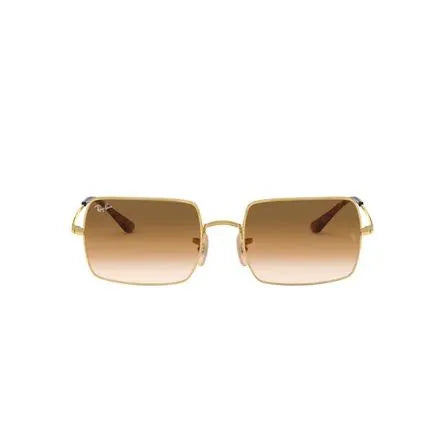 Óculos de Sol Ray Ban Rectangle RB 1969L 9147/51 - Dourado/Marrom Degrade Ray-Ban
