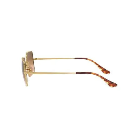 Óculos de Sol Ray Ban Rectangle RB 1969L 9147/51 - Dourado/Marrom Degrade Ray-Ban