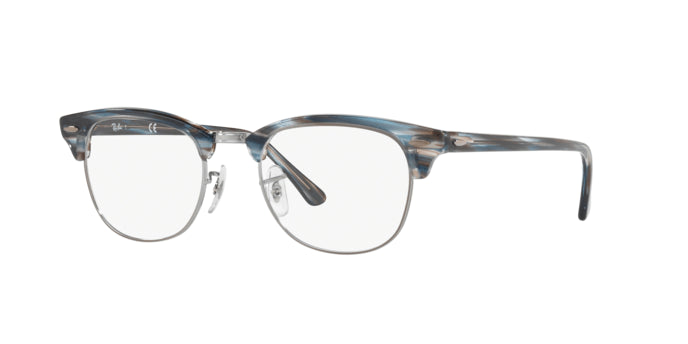Óculos de Grau Ray-Ban CLUBMASTER RX5154 5750 Azul 51 Ray-Ban
