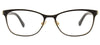 Óculos de Grau Kate Spade Jonae - Preto/Dourado - 807/53