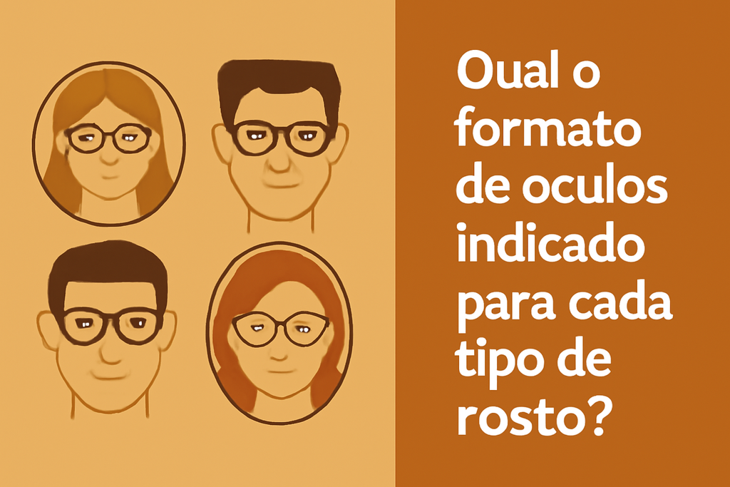 Qual o Formato de Óculos Indicados para Cada Tipo de Rosto?