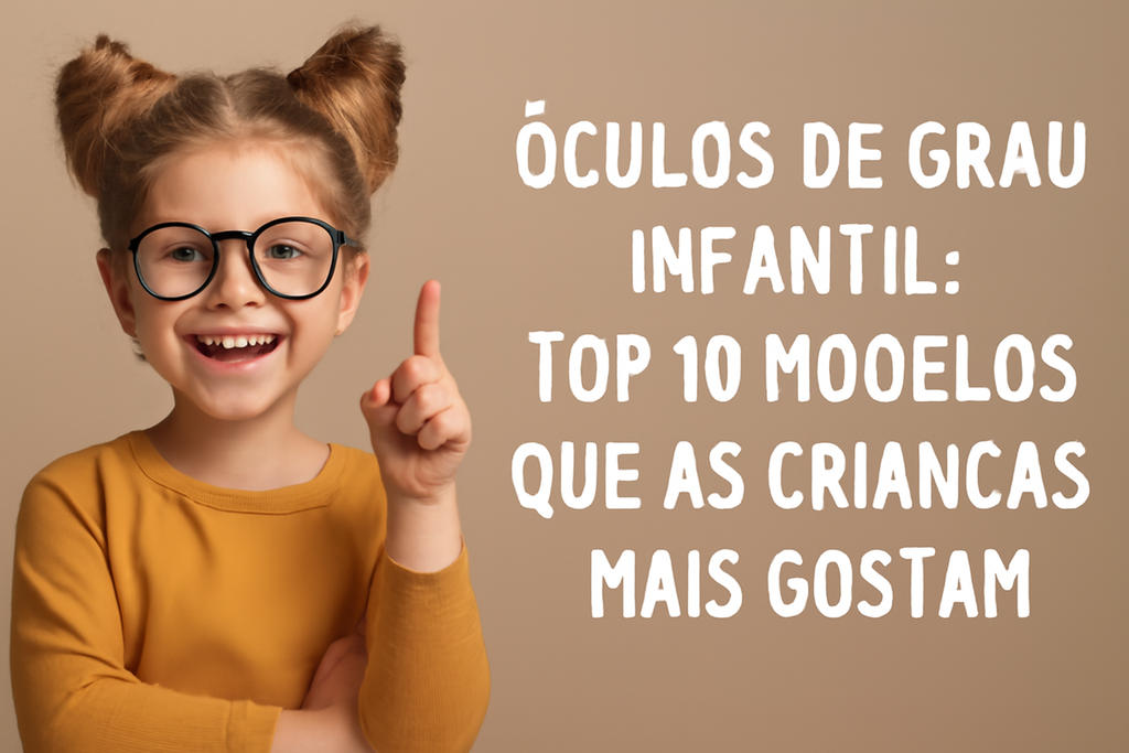 Óculos de Grau Infantil: Top 10 Modelos que as Crianças Mais Gostam