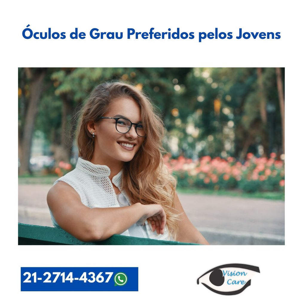 Óculos de Grau Preferidos pelos Jovens