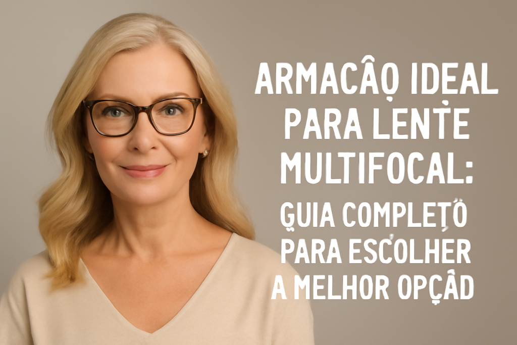 Armação Ideal para Lente Multifocal: Guia Completo para Escolher a Melhor Opção