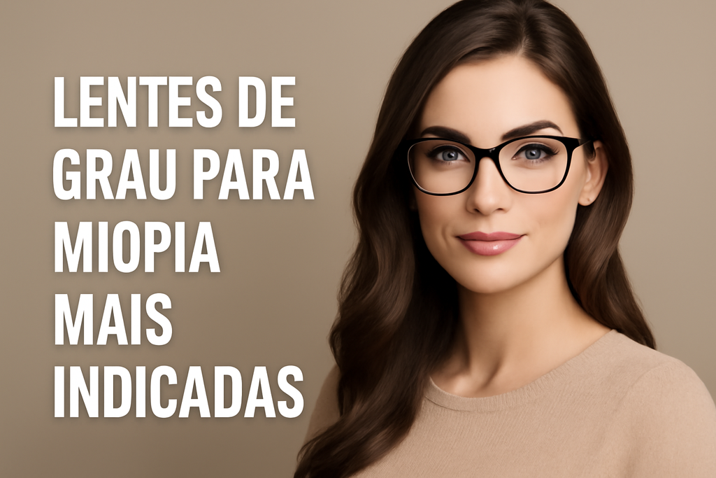 Lentes de Grau para Óculos para Miopia: Quais São as Mais Indicadas?