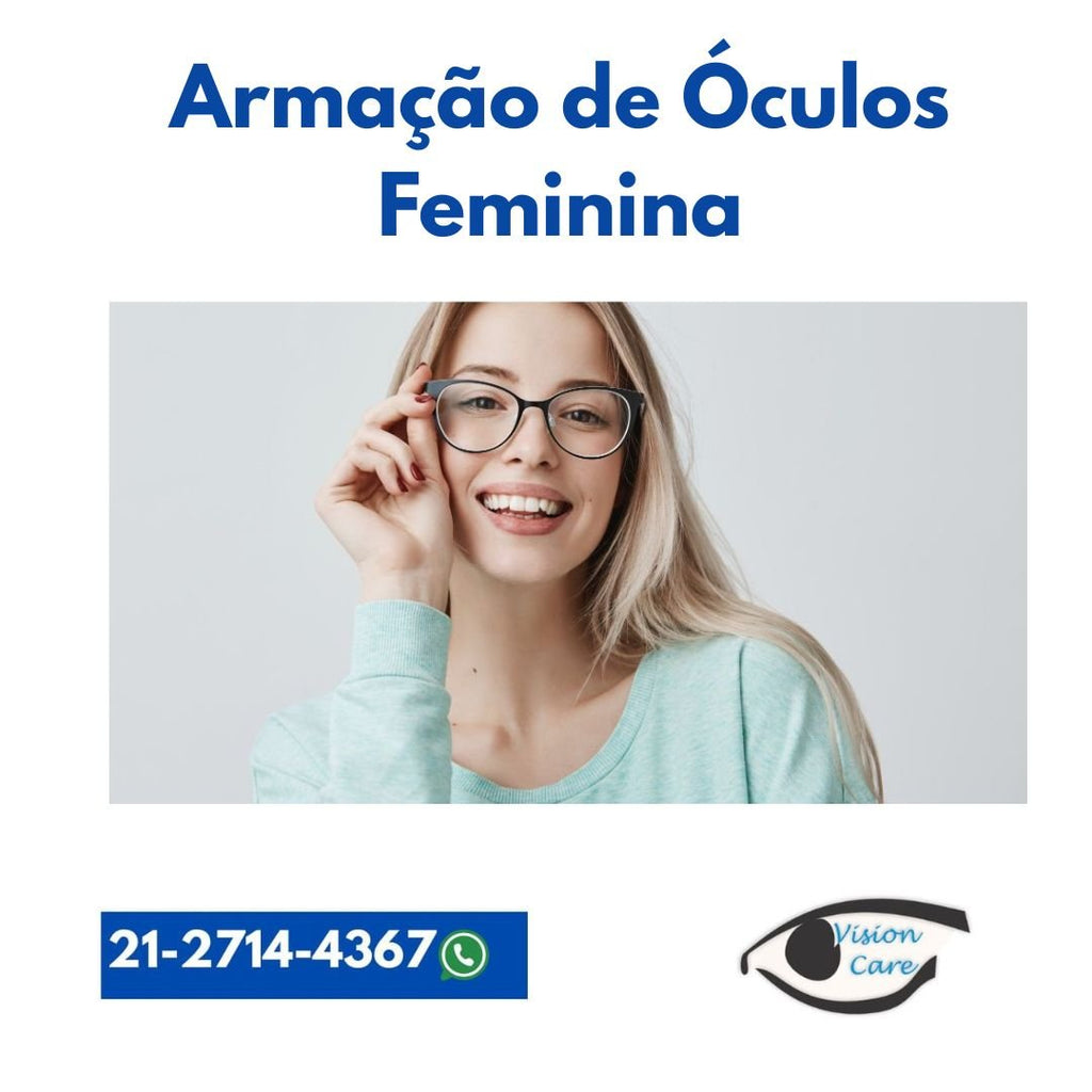 Armação de Óculos Feminina Moderna