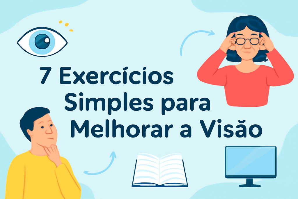Conheça 7 Exercícios para Melhorar a Visão: Simples e Práticos