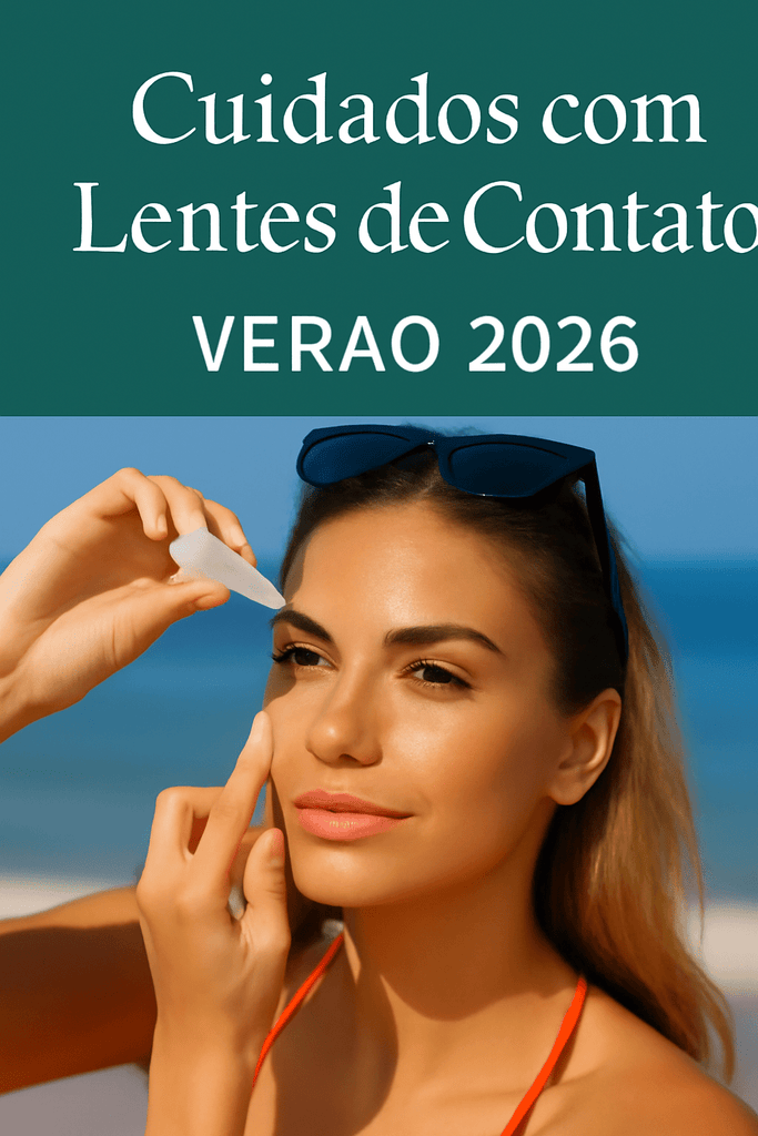 Cuidados com Lentes de Contato no Verão de 2026