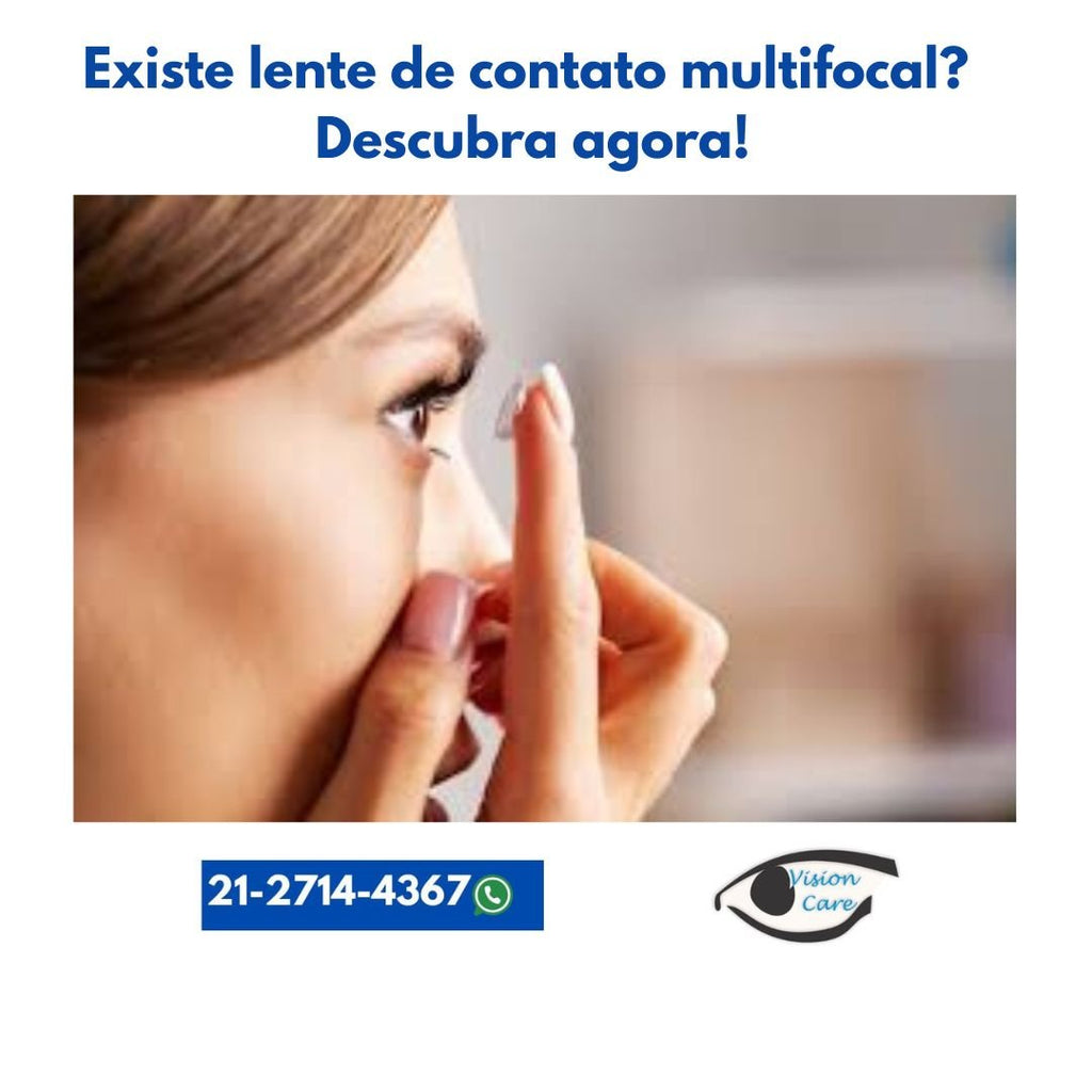 Existe lente de contato multifocal?