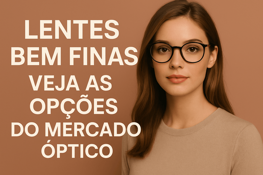 Lentes Bem Finas: Veja as Melhores Opções do Mercado Óptico
