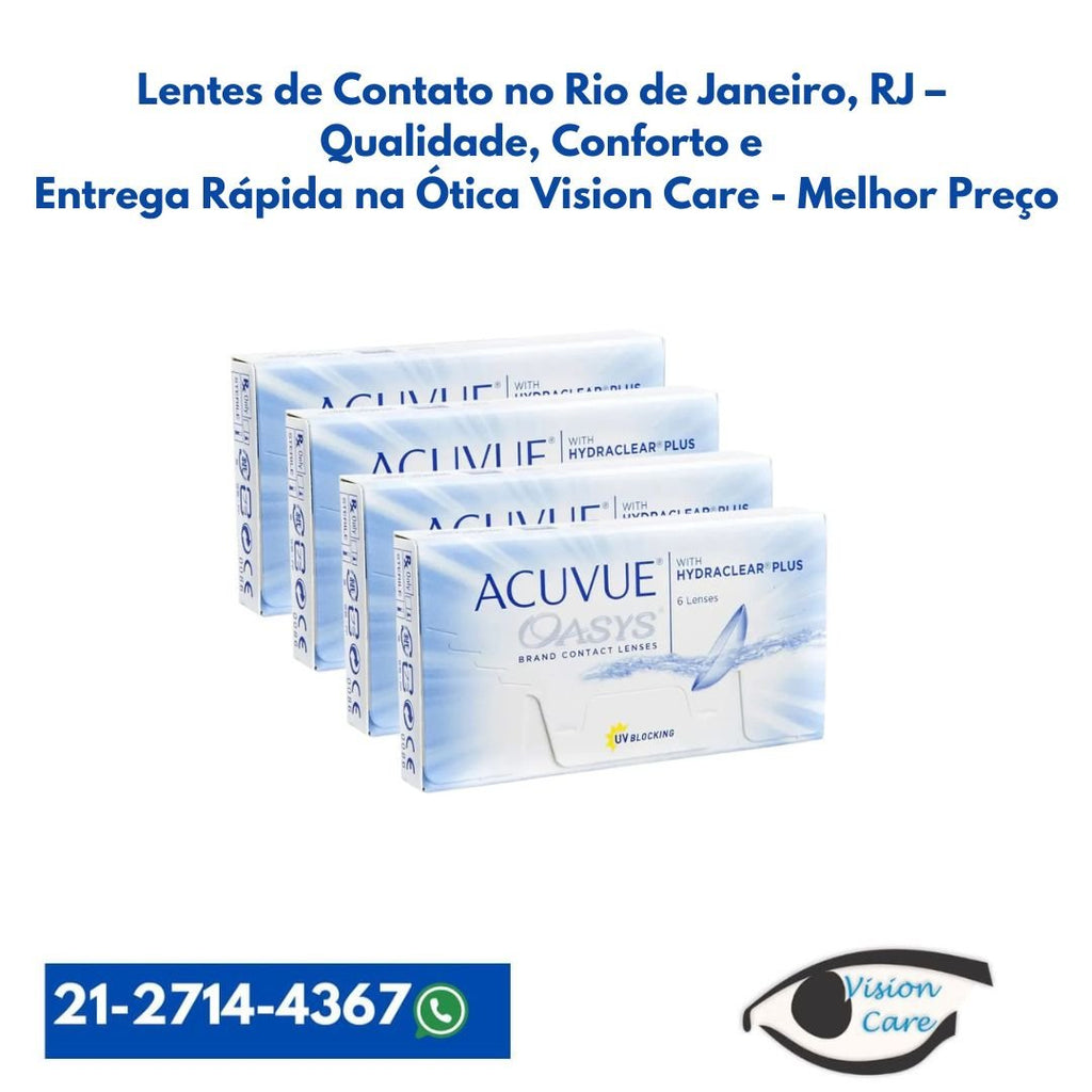 Lentes de Contato no Rio de Janeiro, RJ