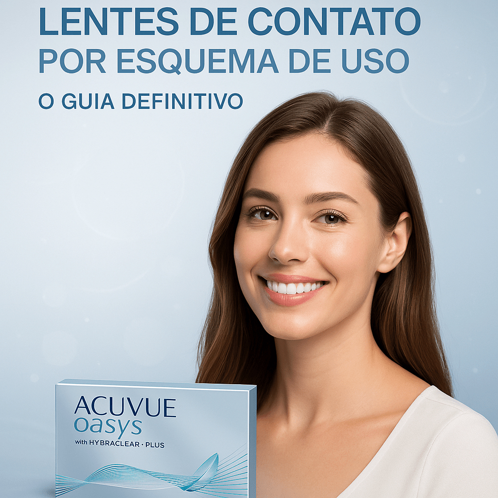 Lentes de Contato por Esquema de Uso: O Guia Definitivo