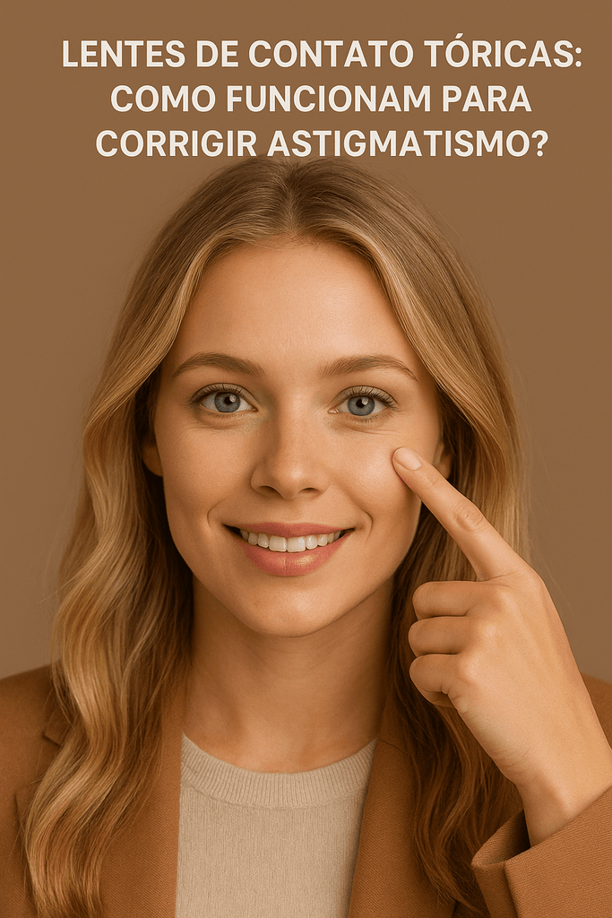 Lentes de Contato Tóricas: Como Funcionam para Corrigir Astigmatismo?
