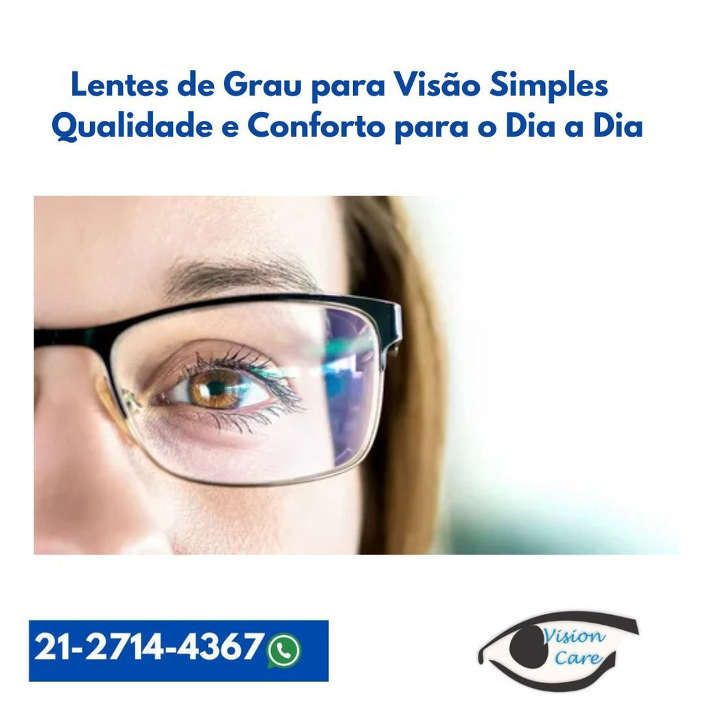 Lentes de Grau para Visão Simples