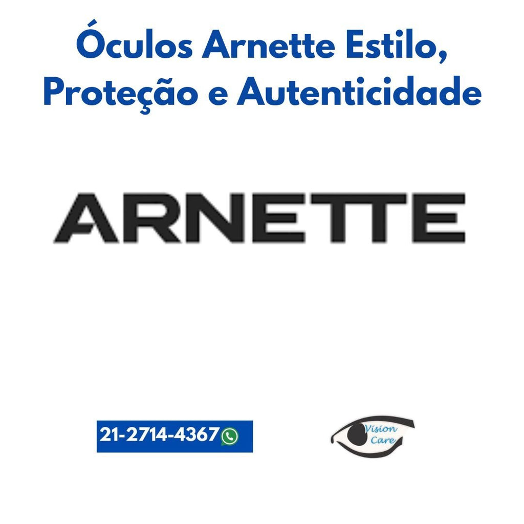 Óculos Arnette Estilo, Proteção e Autenticidade