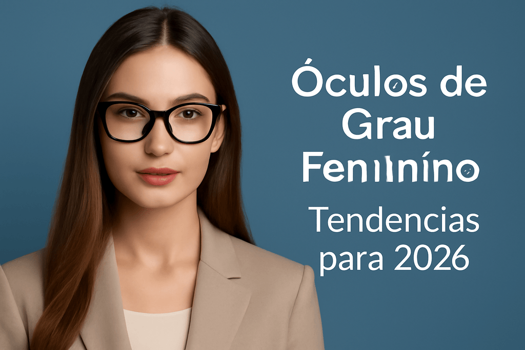 Óculos de Grau Feminino: Tendências para 2026