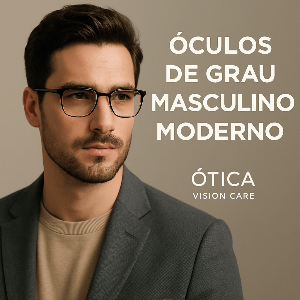 Óculos de Grau Masculino Moderno – Guia Completo 2025