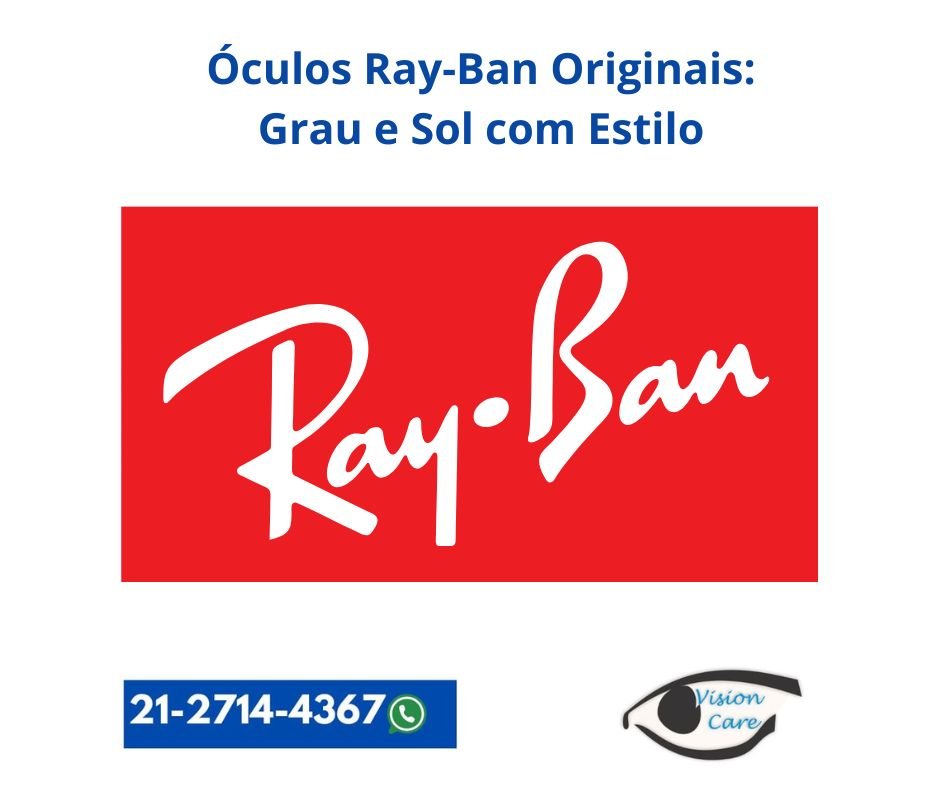 Óculos ray-ban no rio de janeiro modelos originais